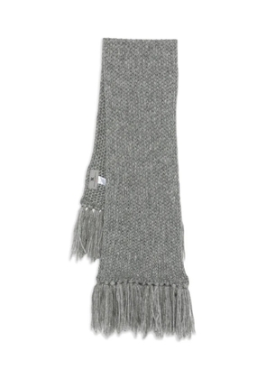Ermanno Scervino fringed scarf - Grey