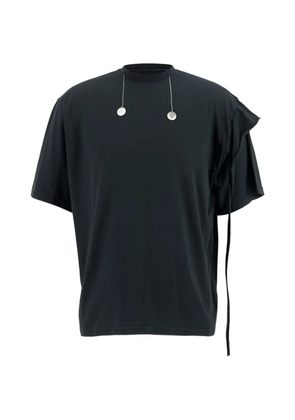 Ottolinger chain embellishment T-shirt - Black