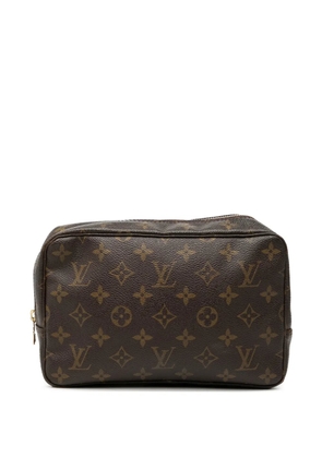 Louis Vuitton Pre-Owned 1988 Monogram Trousse Toilette 23 clutch bag - Brown