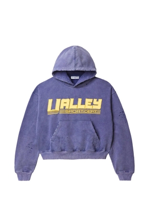 Vale printed hoodie - Purple