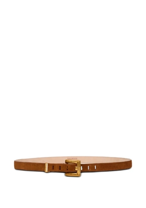Balmain suede belt - Green