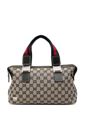 Gucci Pre-Owned 2000-2015 GG Canvas Web Pop handbag - Brown