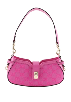 Gucci Pre-Owned 2016-2026 Mini GG Canvas Moon Side shoulder bag - Pink