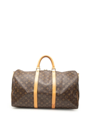 Louis Vuitton Pre-Owned 1997 Monogram Keepall Bandouliere 50 travel bag - Brown