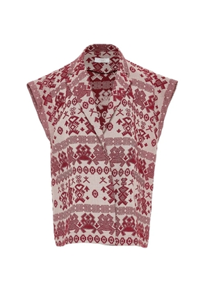 Devotion patterned jacket - Neutrals