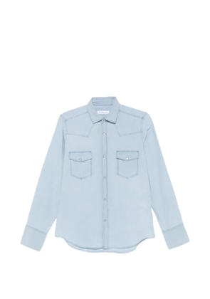 Manuel Ritz chest-pocket shirt - Blue
