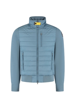 Parajumpers Elliot quilted zip jacket - Blue