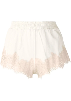 Fenty X Puma Lace trim sleepwear shorts - Pink