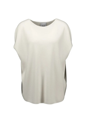 Allude boatneck wool top - Neutrals
