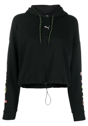 PUMA Chase cropped hoodie - Black
