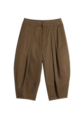 LEMAIRE balloon bermuda shorts - Brown