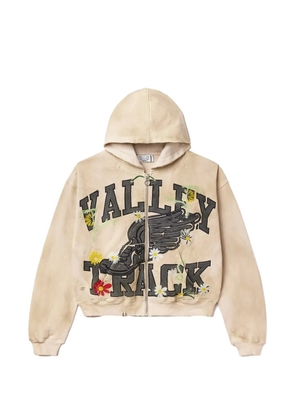 Vale Garden zip-up hoodie - Neutrals