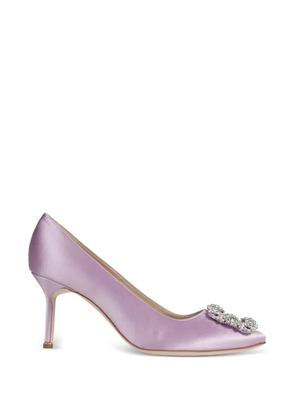 Manolo Blahnik 70mm Hangisi pumps - Pink