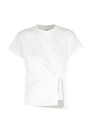 La Piscine side-slit T-shirt - White