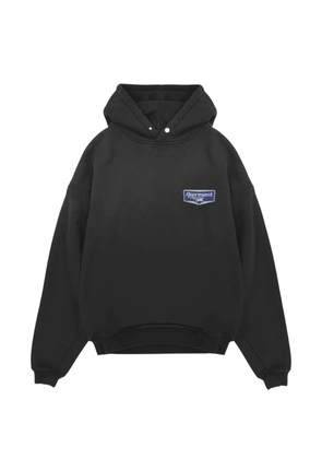 Probus logo-patch hoodie - Black