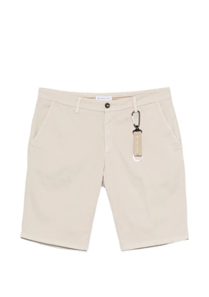 Manuel Ritz chino twill shorts - Neutrals