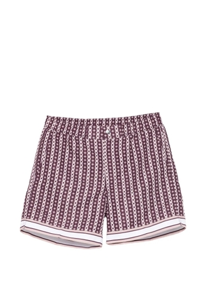 CHÉ printed swim shorts - Purple