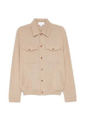 Lardini cotton shirt jacket - Brown
