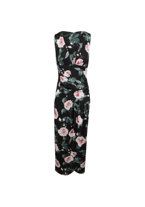 Antonio Marras V-neck floral-print dress - Black
