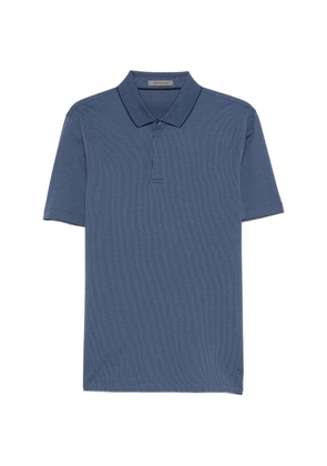 Corneliani piqué polo shirt - Blue