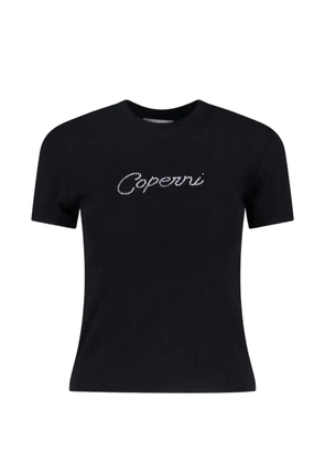 Coperni embellished short-sleeve T-shirt - Black