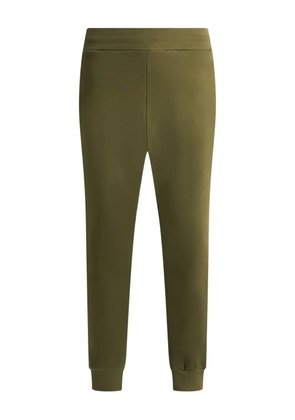 Bally logo graphic cotton track pants - Green