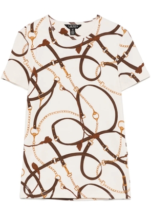 Lauren Ralph Lauren printed T-shirt - Neutrals