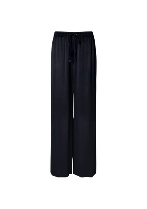 BOSS elastic-waist straight trousers - Blue