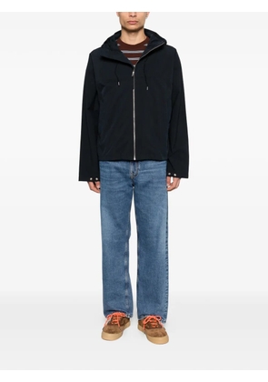 Ten C zip-up hooded jacket - Blue