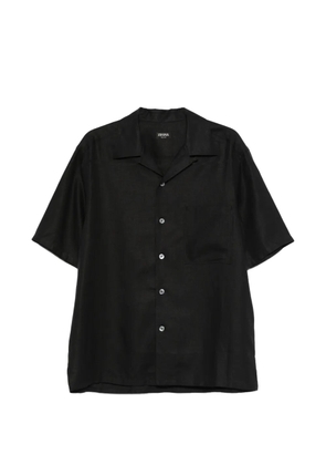 Zegna chest-pocket shirt - Black