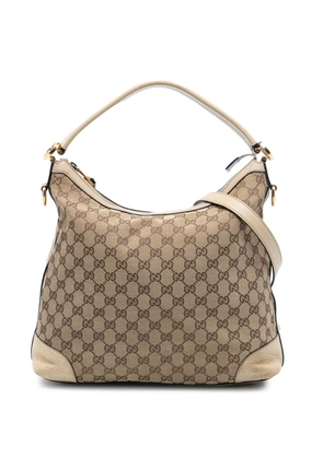 Gucci Pre-Owned 2016-2025 Small GG Canvas Miss GG Hobo satchel - Brown