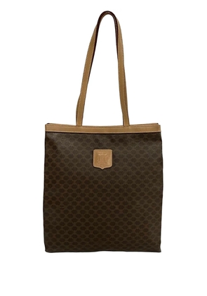 Celine Pre-Owned 2014 Macadam Coated Canvas tote bag - Brown