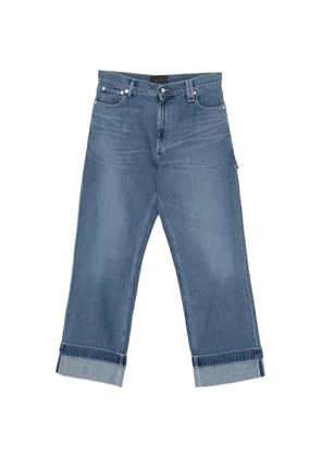 Simone Rocha cuffed jeans - Blue