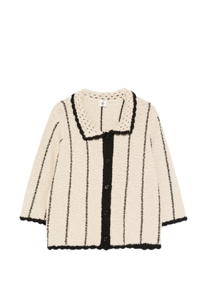 The Garment April stripe polo shirt - Neutrals