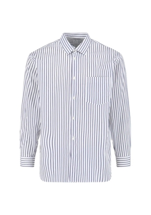 Comme Des Garçons Shirt striped shirt - White