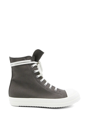 Rick Owens DRKSHDW lace-up hi-top sneakers - Grey