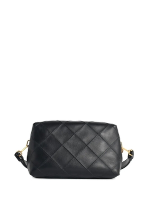 Tory Burch embossed-diamond shoulder bag - Black