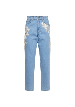 ERMANNO FIRENZE five-pocket jeans - Blue