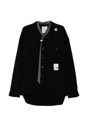 Maison MIHARA YASUHIRO chest pocket shirt - Black