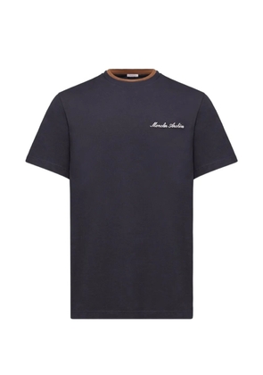 Moncler crew neck short-sleeve T-shirt - Blue