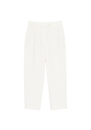 Circolo 1901 pleated cropped trousers - Neutrals