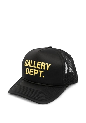 GALLERY DEPT. logo-detail trucker cap - Black