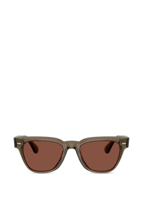 Oliver Peoples square-frame sunglasses - Green