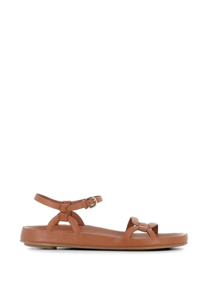 Del Carlo leather sandals - Brown