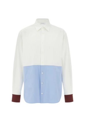 Ferragamo color-block shirt - White