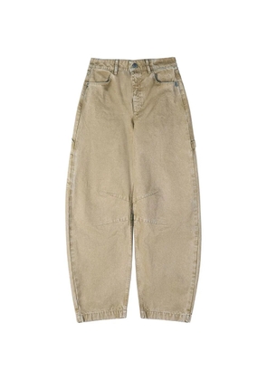 Patrizia Pepe canvas cargo jeans - Neutrals