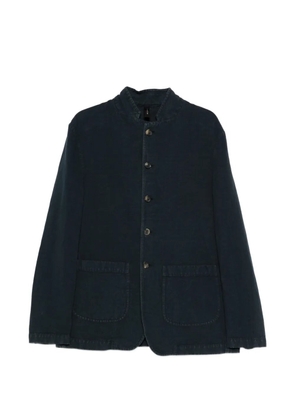 Kiton button patch pocket jacket - Blue