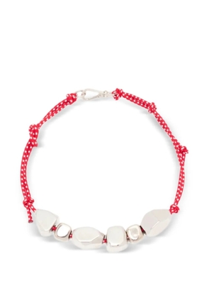 Plan C knotted necklace - Silver