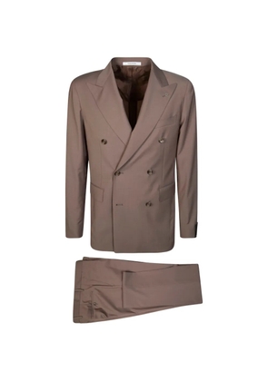 Tagliatore double-breasted suit - Brown