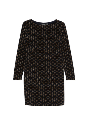 Lauren Ralph Lauren pattern mini dress - Blue